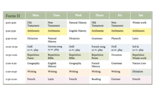 Merging Forms to Create Your Own Schedule